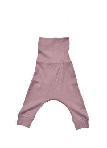 Ribbed underbrace pants Blush