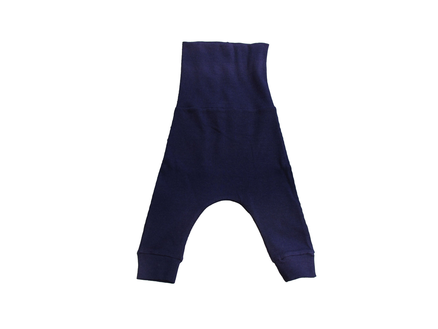 Ribbed underbrace pants Navy