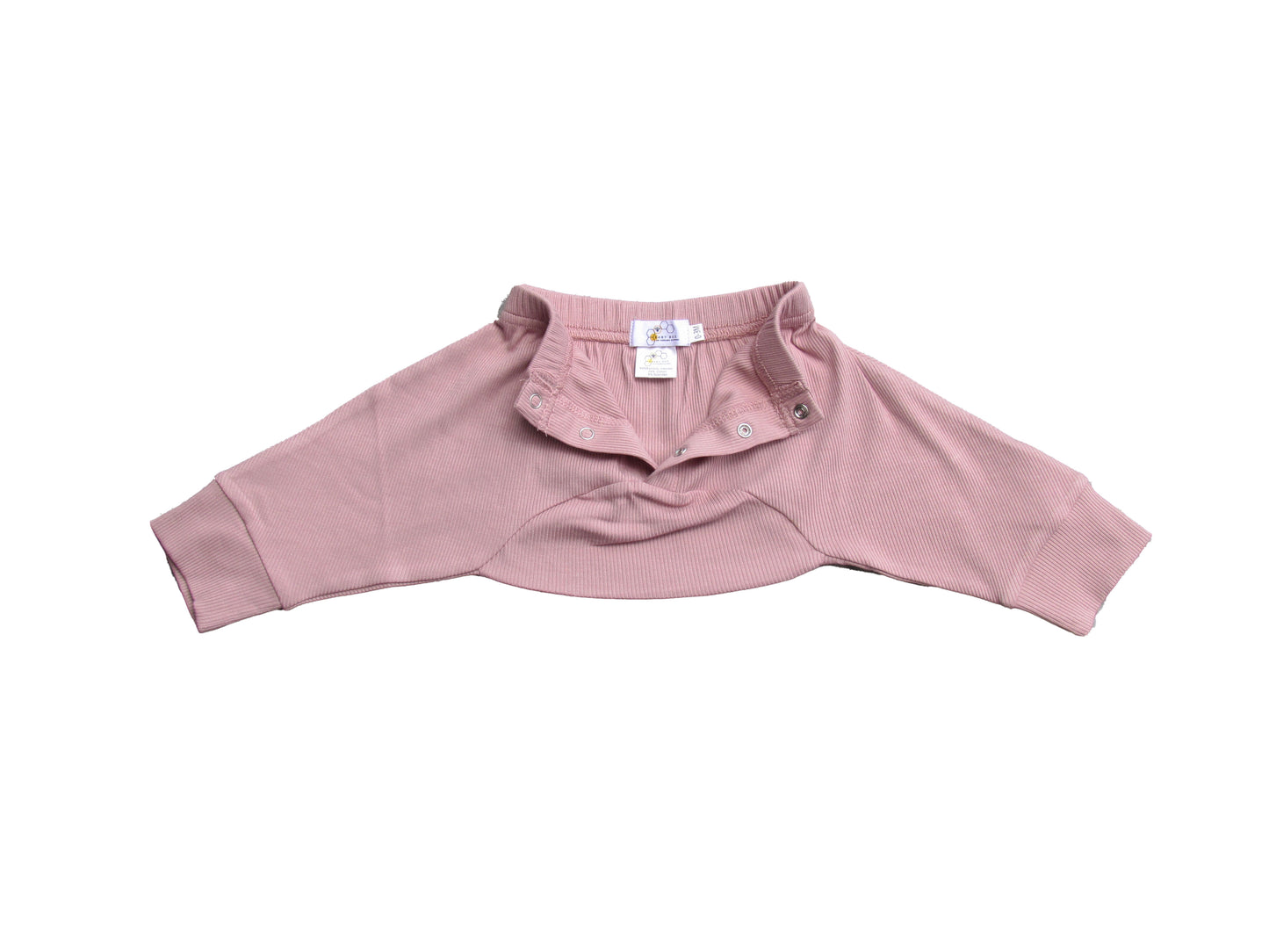 Ribbed slouch pants Blush
