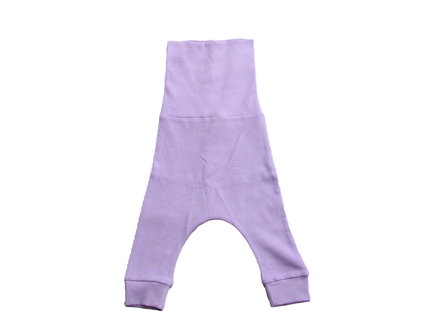 Ribbed underbrace pants Violet